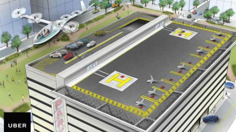 Wow! Uber Canangkan Program Taksi Drone