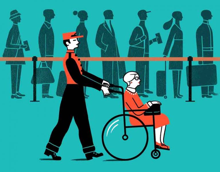 Tips Aman dan Nyaman Untuk Penerbangan Bagi Lansia