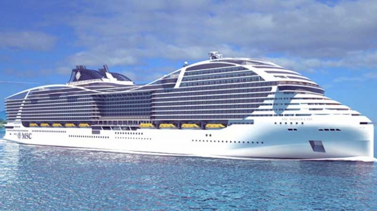 MSC Meraviglia, Kapal Pesiar Terbesar dari Mediterranean Shipping Cruises