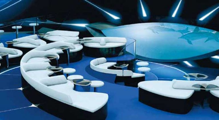 Lounge ini Hadirkan Nuansa Bawah Laut yang Kental