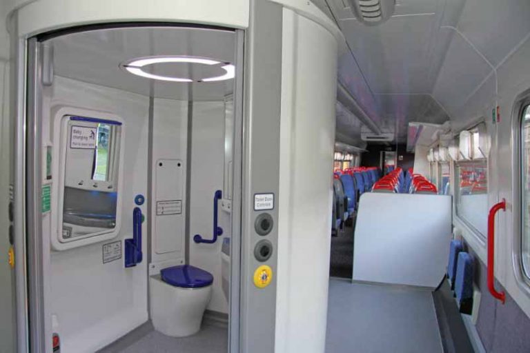 Universal Access Toilet, Toilet Berkonsep Futuristik Untuk Kereta