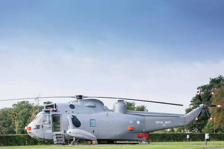 Pensiun dari Kedinasan, Helikoper Sea King AL Inggris Berubah Fungsi Jadi Cottage Mewah