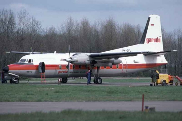 Fokker F-27 Friendship, Pesawat Transisi Garuda Indonesia Menuju Era Jet Domestik