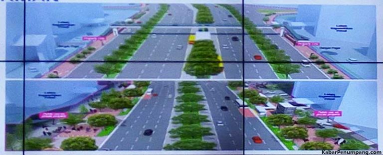 Punya Lebar Trotoar 12 Meter, Beginilah Tampilan Jalan Jenderal Sudirman Nantinya