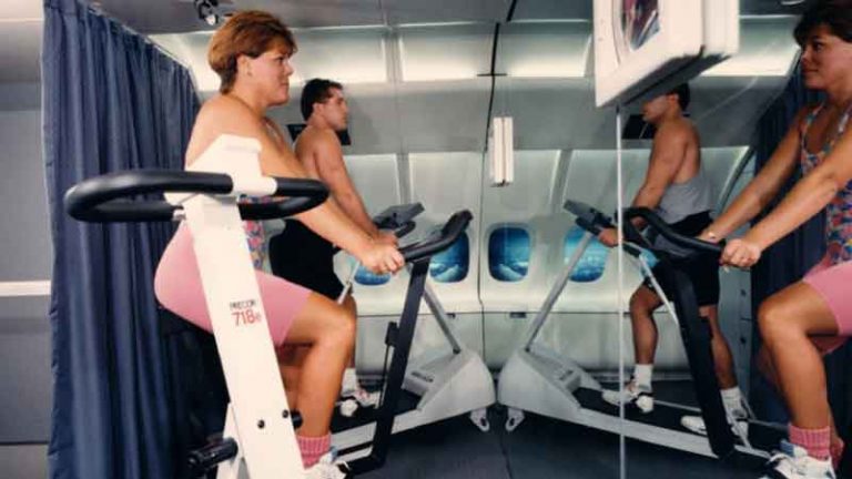 Desain Diskotik dan Gym di Kabin Pesawat, Pernah Mengemuka di Dekade 70-an