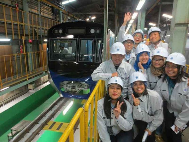 Ini Dia Penampakan MRT Jakarta di Jepang