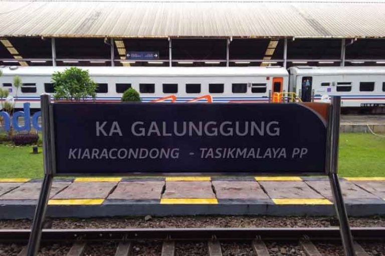 KA Galunggung Rute Kiaracondong-Tasikmalaya Mulai Beroperasi