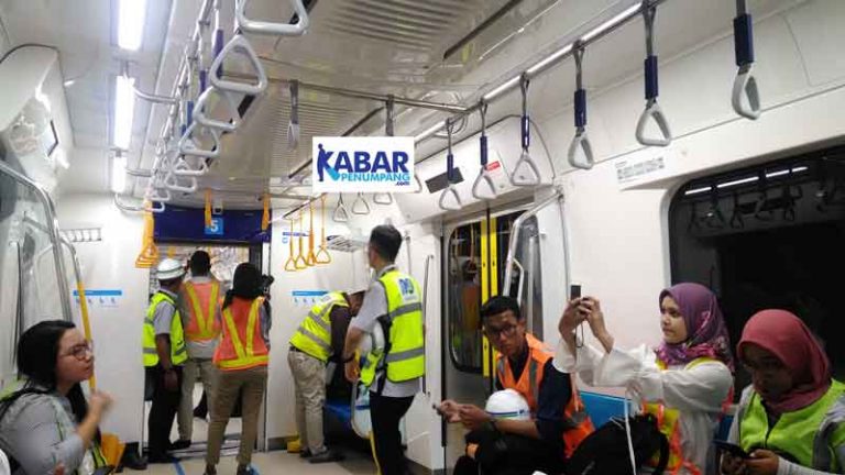 MRT Jakarta Uji Coba Operasional Secara Penuh, Masyarakat Bisa Ikut Mencobanya