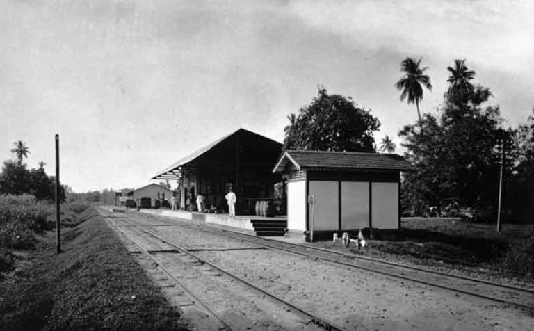 Stasiun Labuan di Medan, Jalur Pertama Perkeretaapian Sumatera Utara