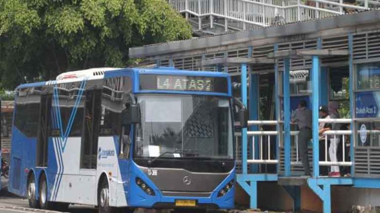 TransJakarta Operasikan Kembali Dua Layanan Bus Gratis