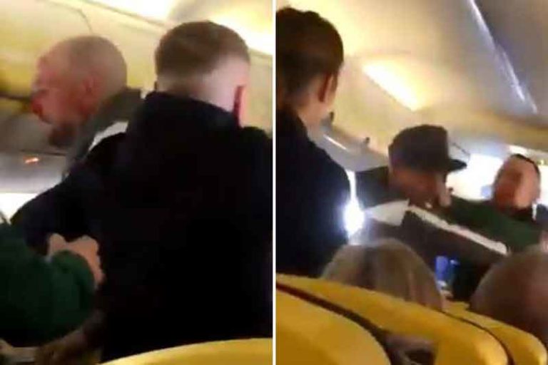 Duel Berujung Gigit Hidung, Dua Penumpang Ryanair Diamankan Ketika Mendarat