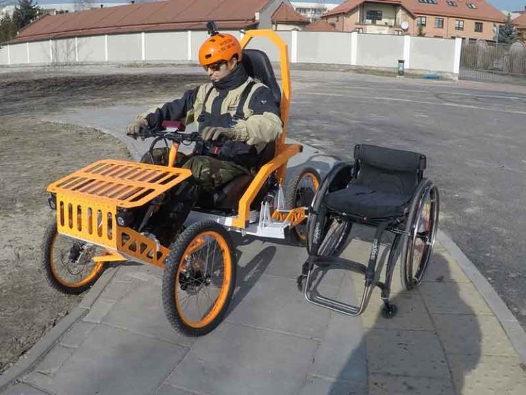 EV4 Mountain Cart – Kendaraan Off-Road untuk Penyandang Disabilitas