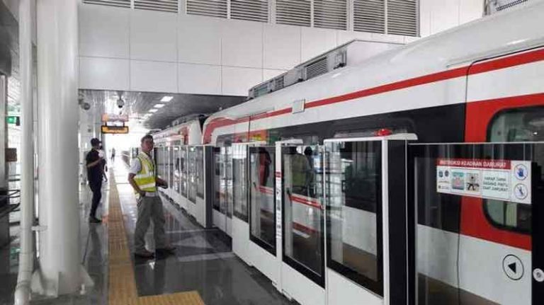 LRT Jakarta Uji Coba Publik 11 Juni 2019