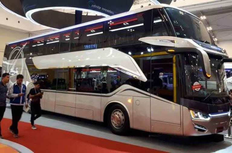 Laksana Kembali Ekspor Bus, Kali Ini ke Sri Lanka!