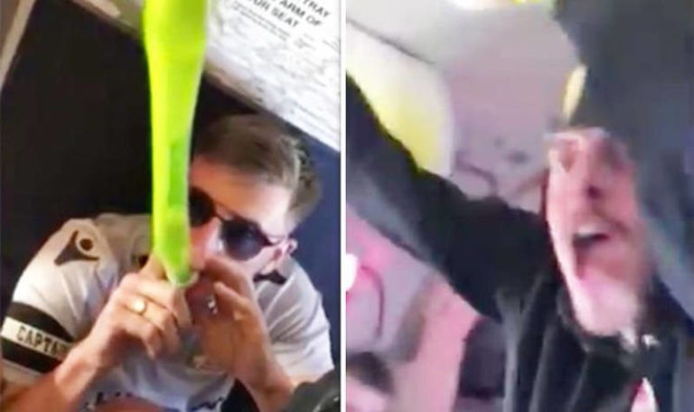 [Video] Pesta di Kabin, Sekelompok Pemuda Tenggak Bir di Penerbangan Ryanair