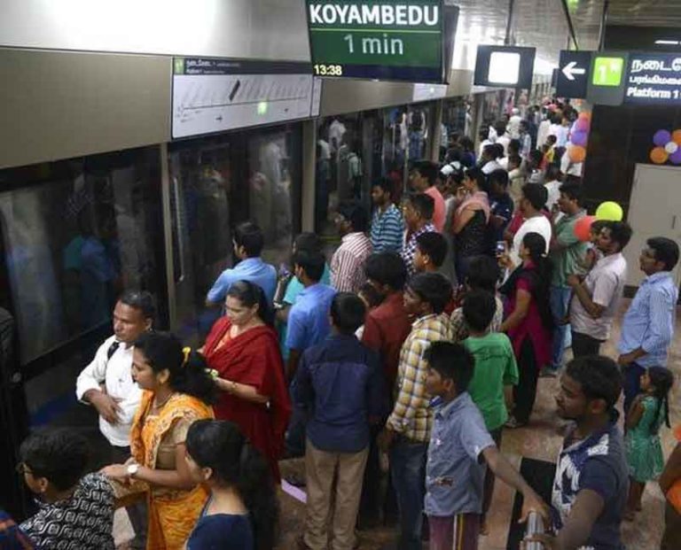 Sabotase Sistem Sinyal, Ribuan Penumpang Chennai Metro Rail Limited Terbengkalai