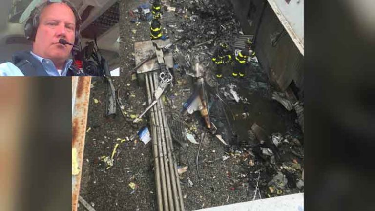 Helikopter Jatuh di Puncak Gedung Tinggi New York, Pilot Diketahui Tanpa Sertifikat Penunjang