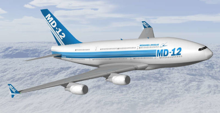 McDonnell Douglas MD-12 – Calon Rival Queen of the Skies yang Tidak Laku di Pasar
