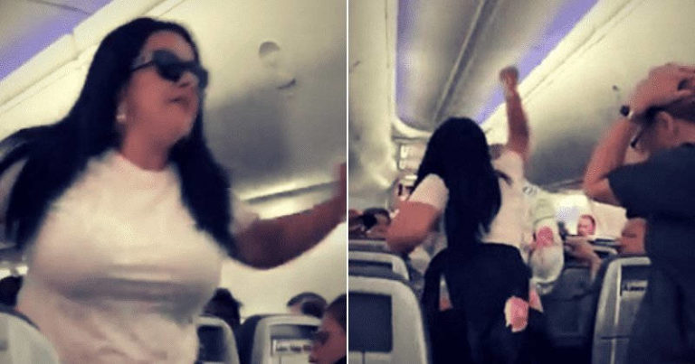 Lirik Wanita Lain, Penumpang American Airlines Pukul Suami Pakai Laptop!