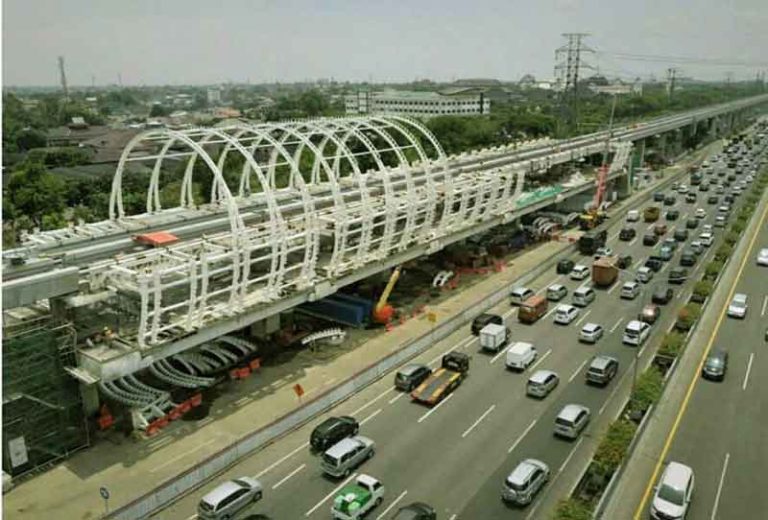 Pembebasan Lahan Tuntas, LRT Jabodebek dan Kereta Cepat Jakarta-Bandung Mengular 2021