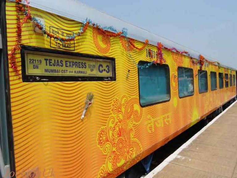 Tejas Express, Kereta Api India Pertama yang Akan Dioperasikan Swasta