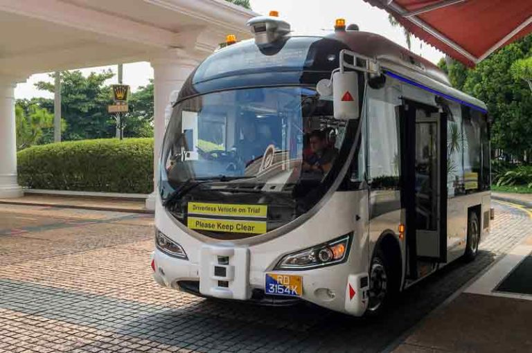 Sukses Uji Bus Otonom, Singapura Siap Operasionalkan di 3 Distrik Tahun Depan