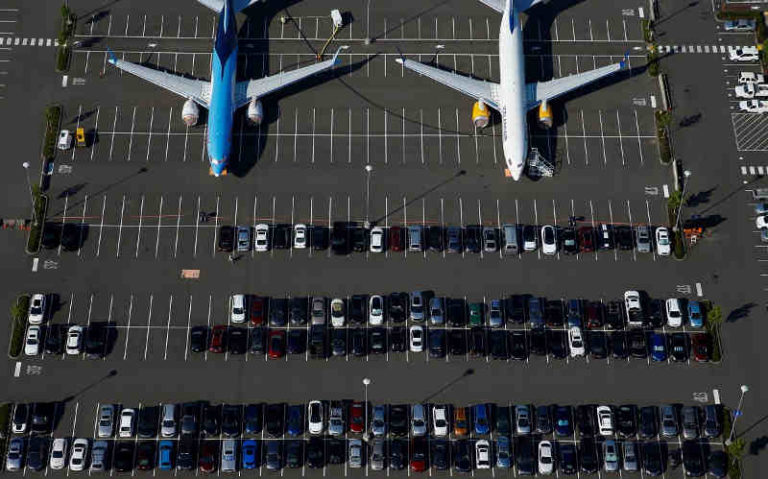 [Galeri] Sertifikasi Belum Rampung, Sejumlah 737 MAX ‘Numpuk’ di Boeing Field, Seattle