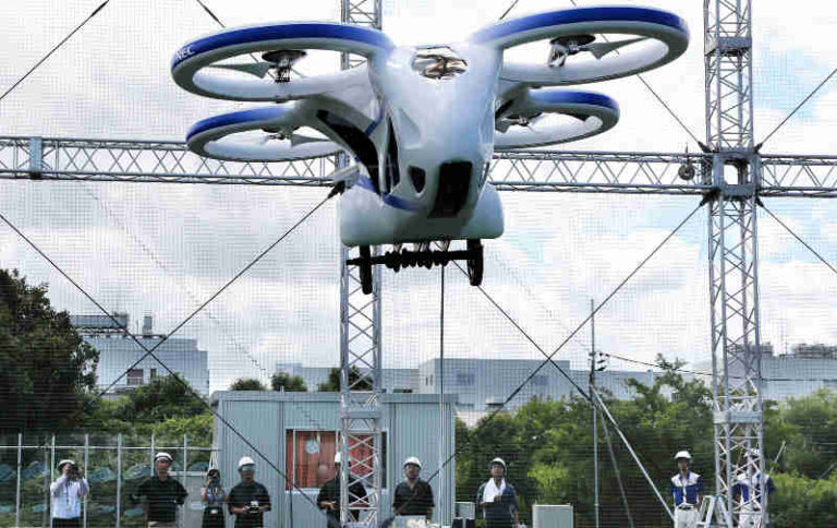 Beroperasi di 2023, NEC Kembangkan Drone Berpenumpang