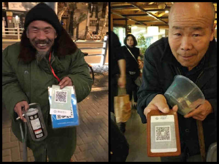 Tak Lagi Terima Uang Tunai, Pengemis di Cina Gunakan QR Code untuk Terima Pemberian