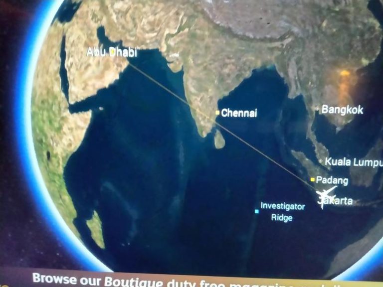Ada “Investigator Ridge” di Layar IFE Etihad, Apakah Itu?