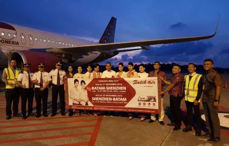 Batik Air Buka Penerbangan Non-stop Batam-Shenzhen