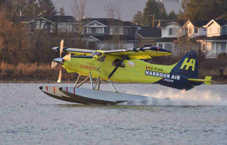 Harbour Air Uji Coba Pesawat Terbang Listrik Selama Lima Menit