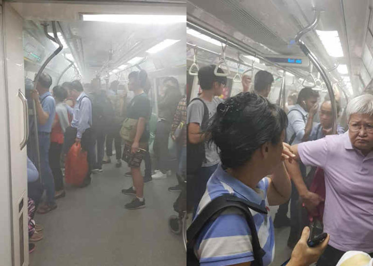 Akibat Kebocoran Freon, Asap Putih Mengepul dan Bikin Panik Penumpang MRT Singapura