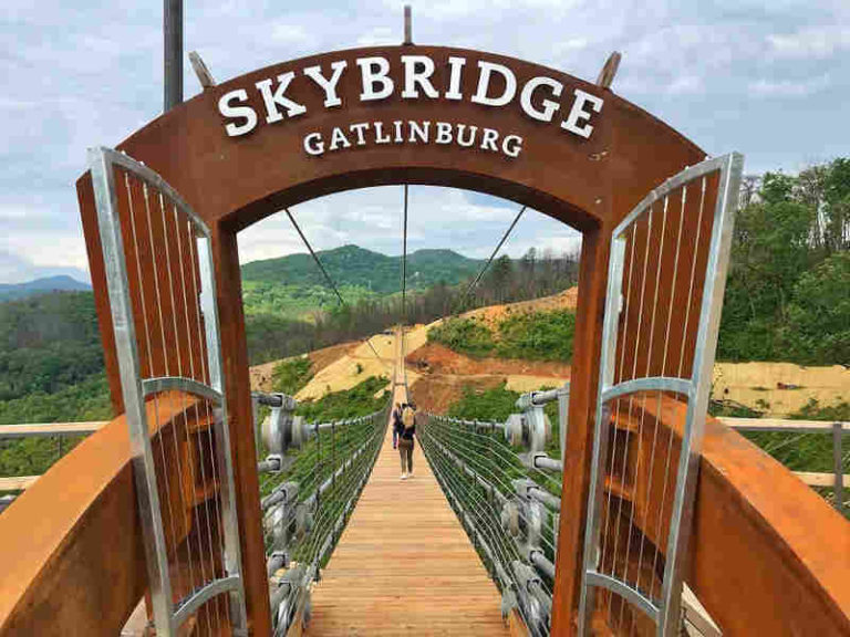 Gatlinburg Skybridge Punya Lantai Kaca di Bagian Tengahnya, Berani Melintas?
