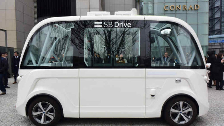 SoftBank Kerja Sama dengan Navya Hadirkan Bus Otonom di Jepang