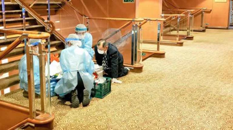 Jepang Karantina Kapal Pesiar Diamond Princess Gara-gara Satu Penumpang Terinveksi Virus Corona