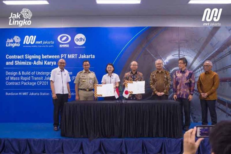 Tempuh Jalur 6 Km, Pekerjaaan Konstruksi MRT Jakarta Fase 2A Dimulai Maret 2020