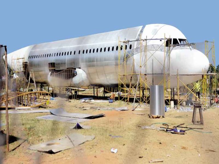 Restoran dengan Model Replika Airbus A320 Dibangun di Bengaluru