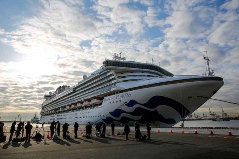 Setelah 17 Hari Dikosongkan, Virus Corona Masih Ditemukan di Kapal Pesiar Diamond Princess