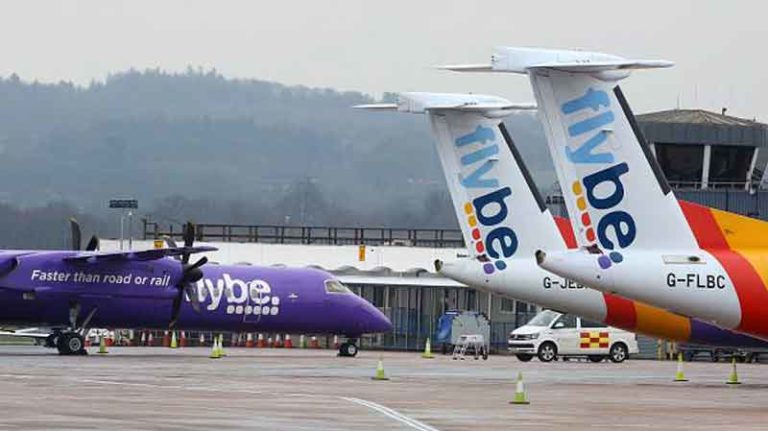 Gegara Virus Corona dan Tak Dapat Utang Baru, Maskapai Terbesar Inggris “FlyBe” Bangkrut
