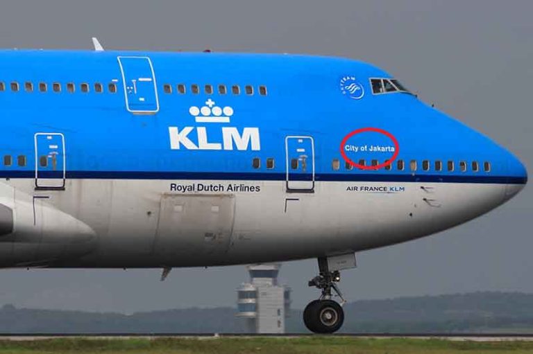 Unik, Begini Cara KLM Memberikan Standar Nama pada Armada Pesawatnya