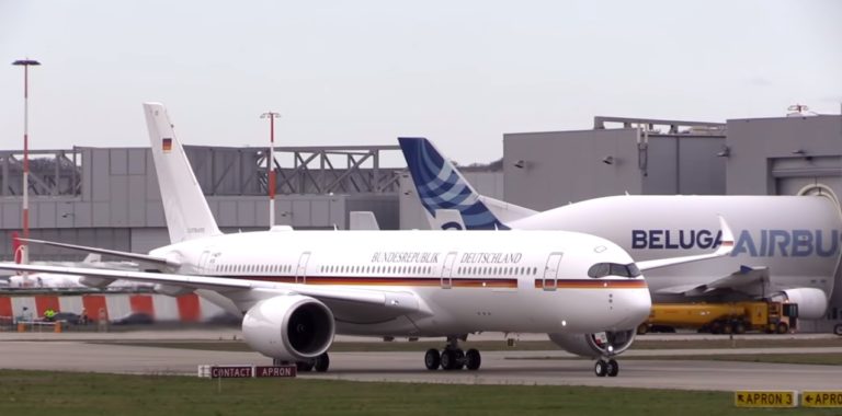 Inilah Beragam Fitur Canggih di Airbus A350 “Regierungsflieger” Angela Merkel