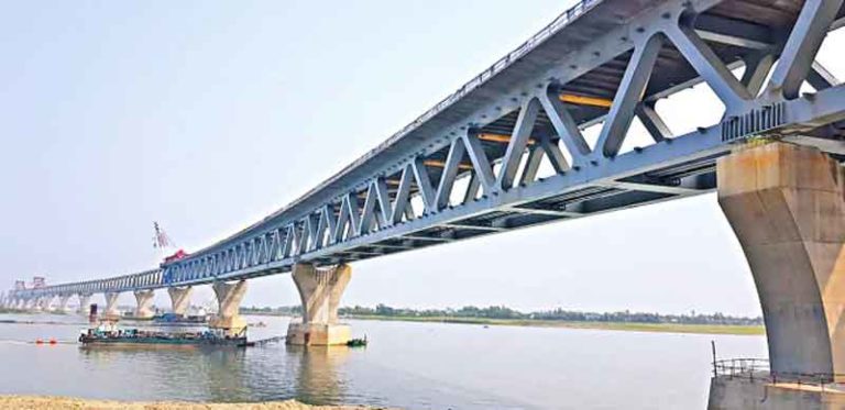 Pekerja dan Bahan Didatangkan dari Cina, Proyek Jembatan Kereta di Bangladesh Terhambat