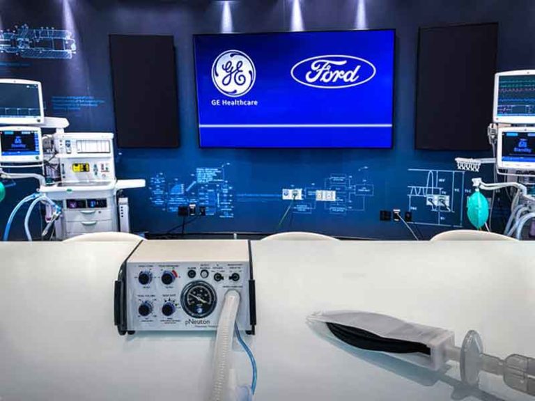 Lawan Covid-19, Ford dan GE Healthcare Produksi Ventilator Tanpa Perlu Aliran Listrik