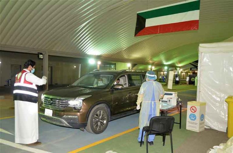 Kuwait Hadirkan Fasilitas Pengujian Drive-Through Covid-19 di Bandara