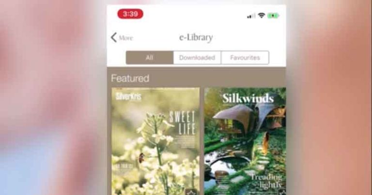 Sapa Pelanggan di Masa Pandemi, Singapore Airlines Hadirkan e-Library di Aplikasi Seluler