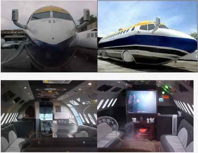 VACA Limousines – Hasil ‘Kawin Silang’ Boeing 727 dengan Bus Mercedes-Benz, Dijual Rp14,7 Miliar!