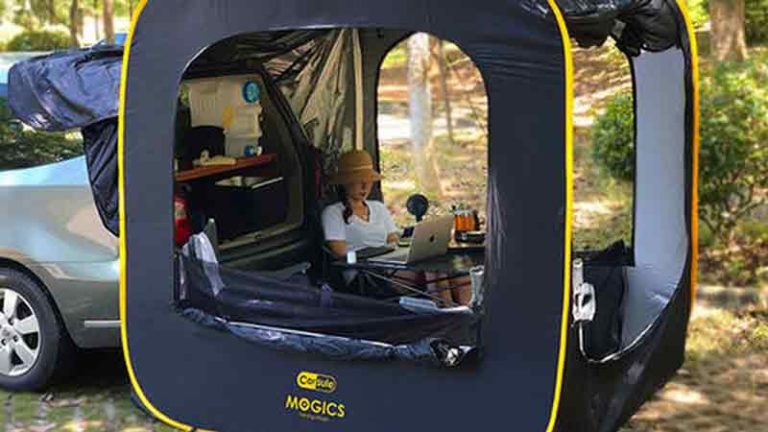 Butuh Kabin Mobil Tambahan untuk Piknik? Kabin Pop-Up CARSULE Mungkin Bisa Jadi Solusi