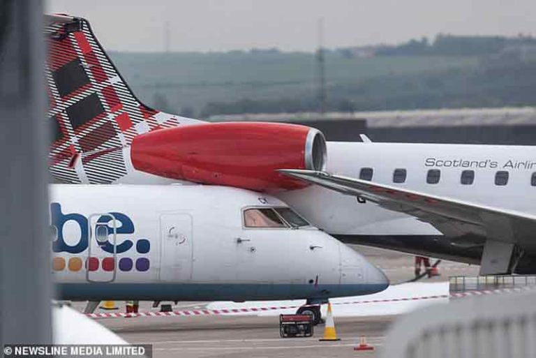 Insiden di Aberdeen Belanda, Pesawat Embraer 145 ‘Jepit’ Bombardier Q400