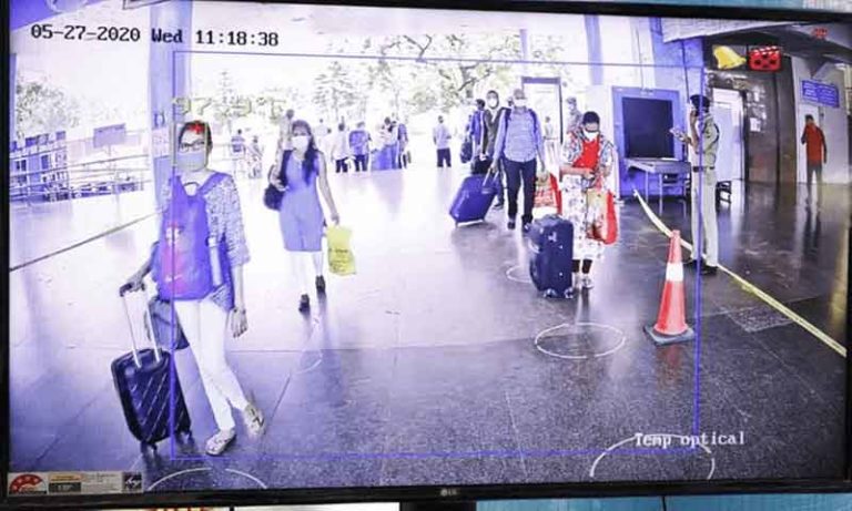 Mirip di Bandara, Dua Stasiun Kereta di India Dilengkapi Sensor Thermal Canggih